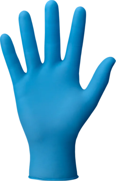 Nitrile Blue Powder Free Disp Gloves  Medium (Case 10x100)